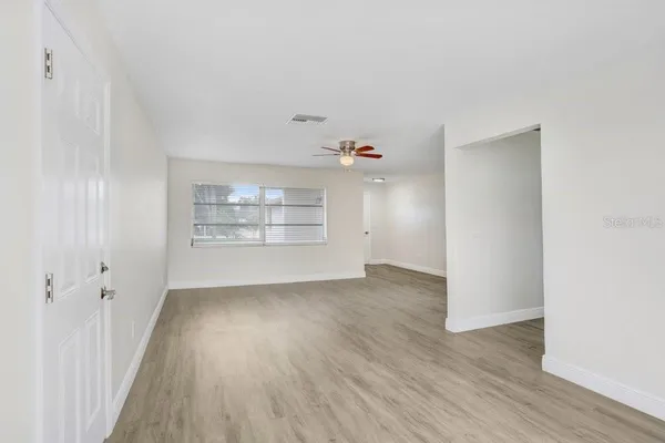 wooden floor in an empty room
