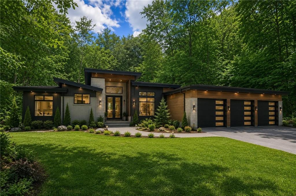 149 Seneca School Road Harmony, PA 16037 - Photo 48 of 50 VIRTUAL IDEA for a home on the .90 acre lot! Imagine the possibilities. Make it a modern home nestled in woodland serenity!