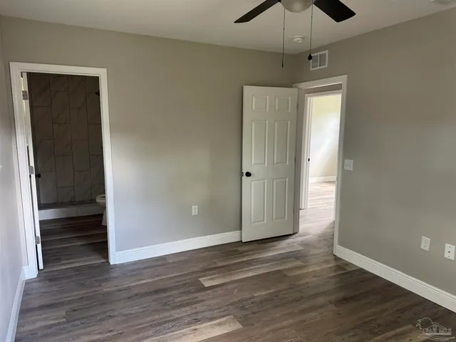 wooden floor in an empty room