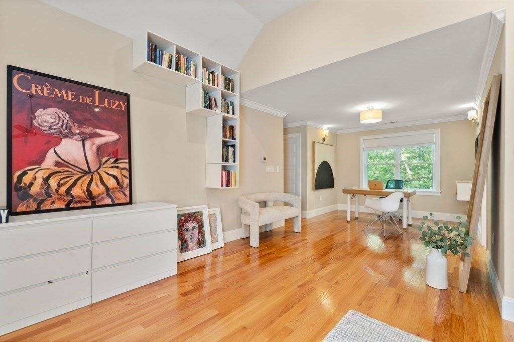 116 School Street Lexington, MA 02421 - Photo 15 of 33 a living room with furniture and a large window