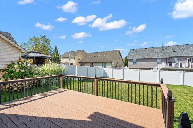 a view of a roof deck