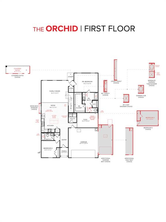 3115 Hawkview Drive Cleburne, TX 76031 - Photo 23 of 24 Orchid Floorplan FF