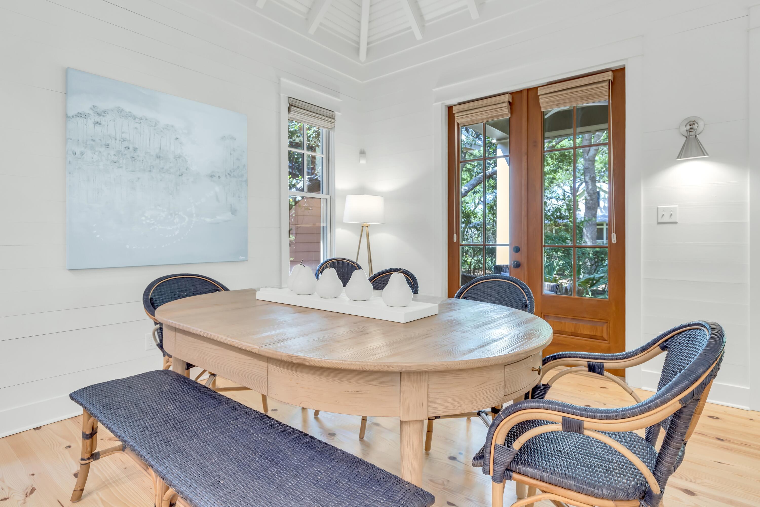 114 Sunset Ridge Lane Santa Rosa Beach, FL 32459 - Photo 11 of 90 a dining room with furniture and wooden floor