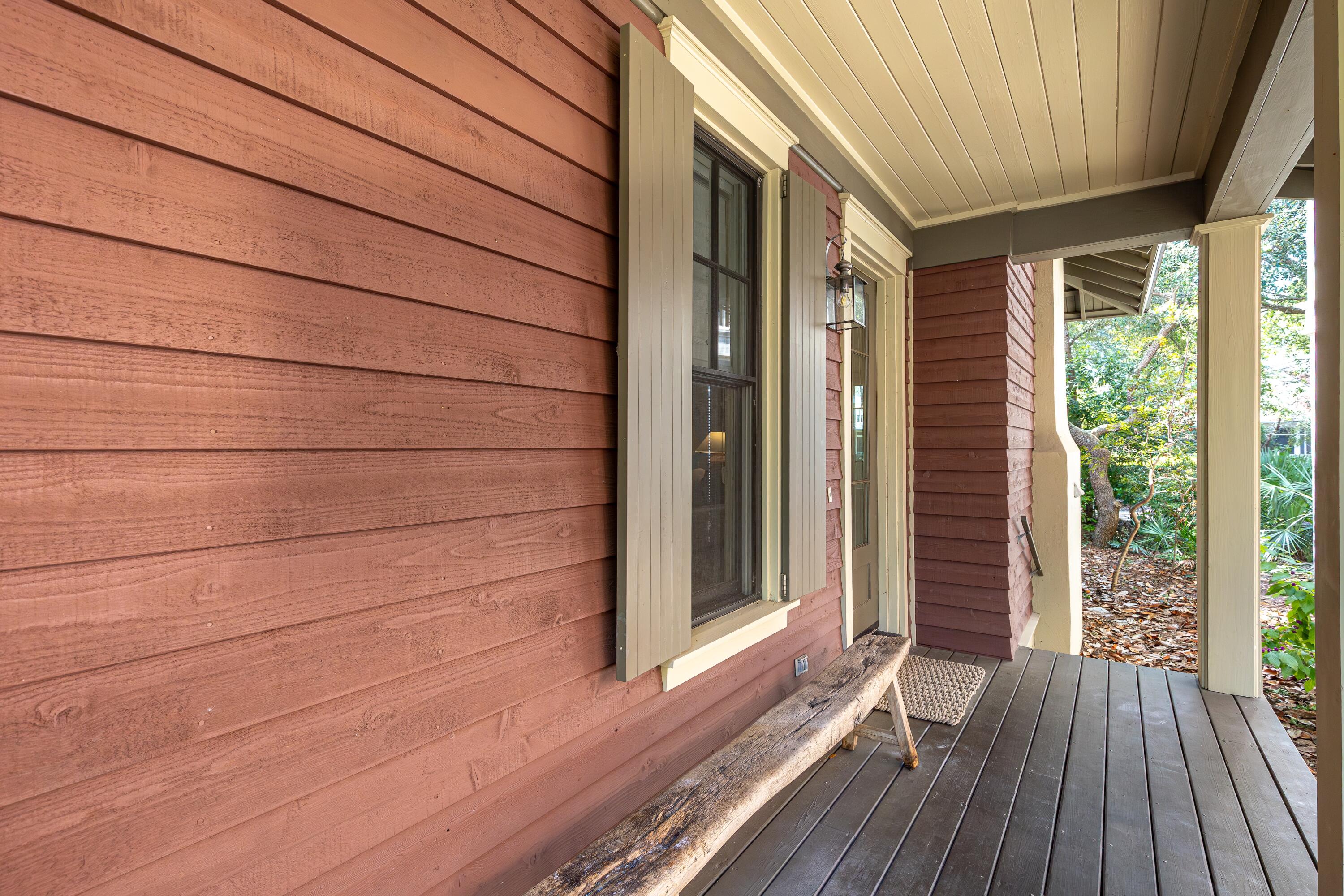 114 Sunset Ridge Lane Santa Rosa Beach, FL 32459 - Photo 40 of 90 a view of front door deck house and wooden floor