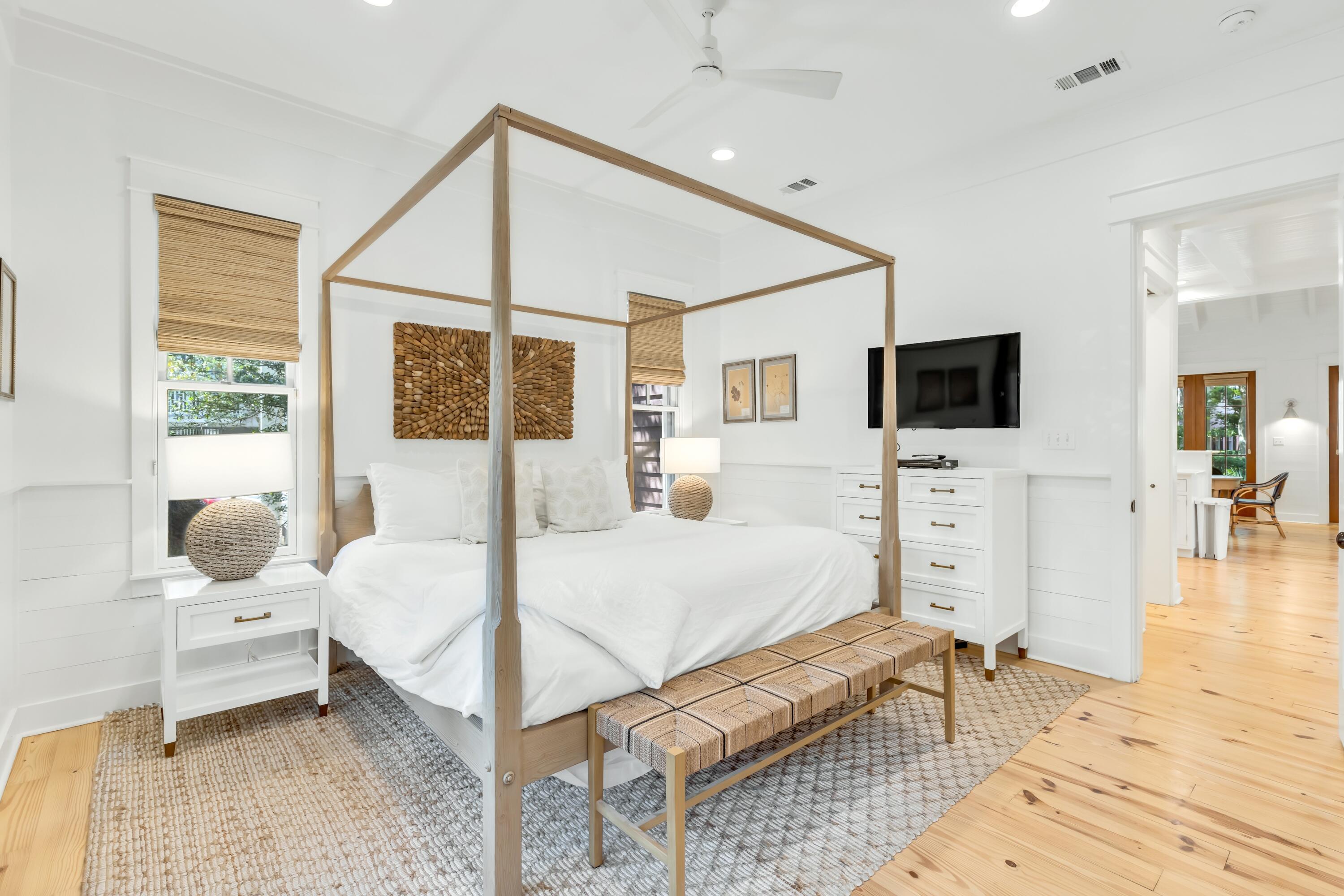 114 Sunset Ridge Lane Santa Rosa Beach, FL 32459 - Photo 4 of 90 a bedroom with furniture and flat screen tv