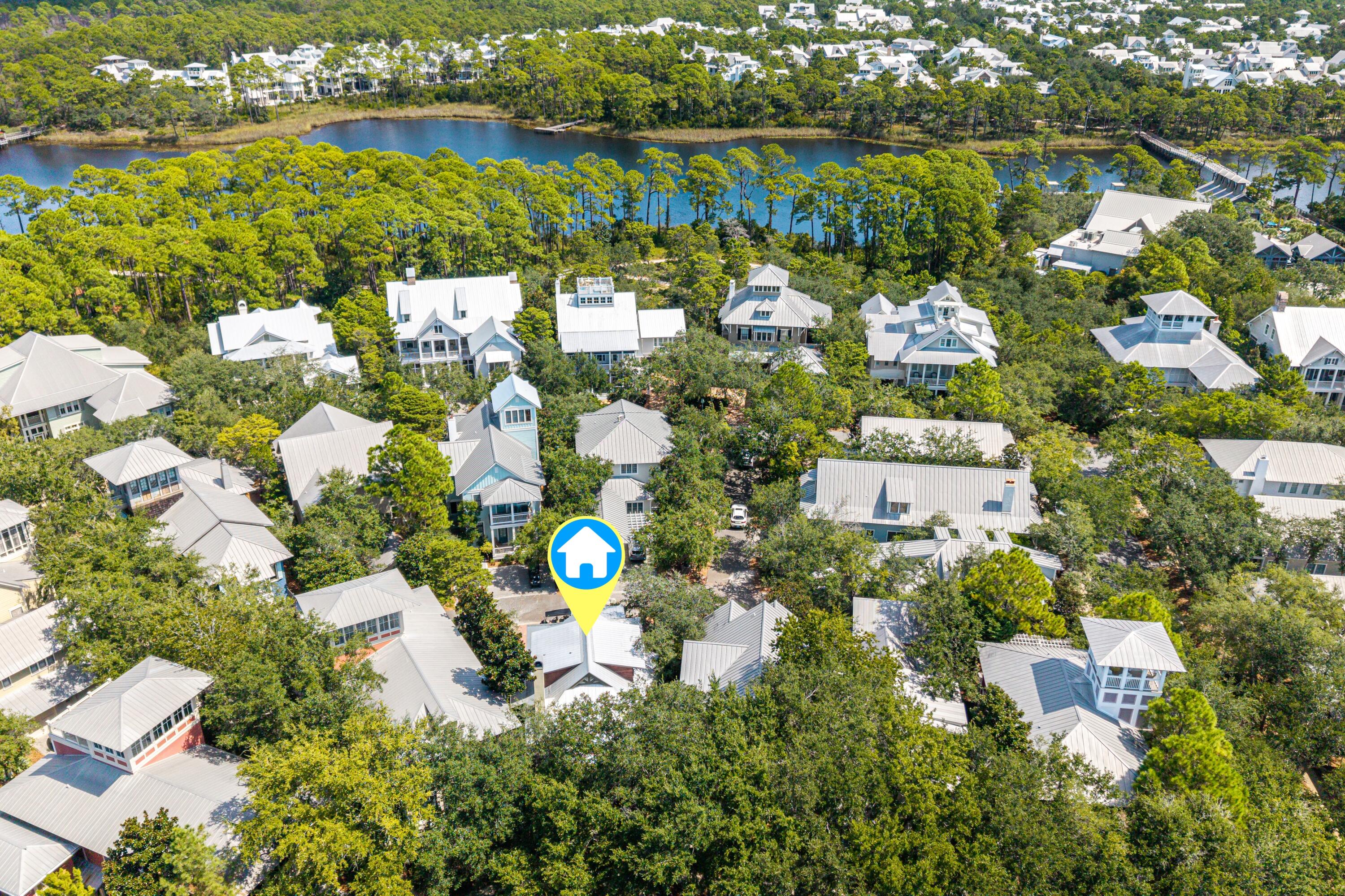 114 Sunset Ridge Lane Santa Rosa Beach, FL 32459 - Photo 51 of 90 a bird view of lake