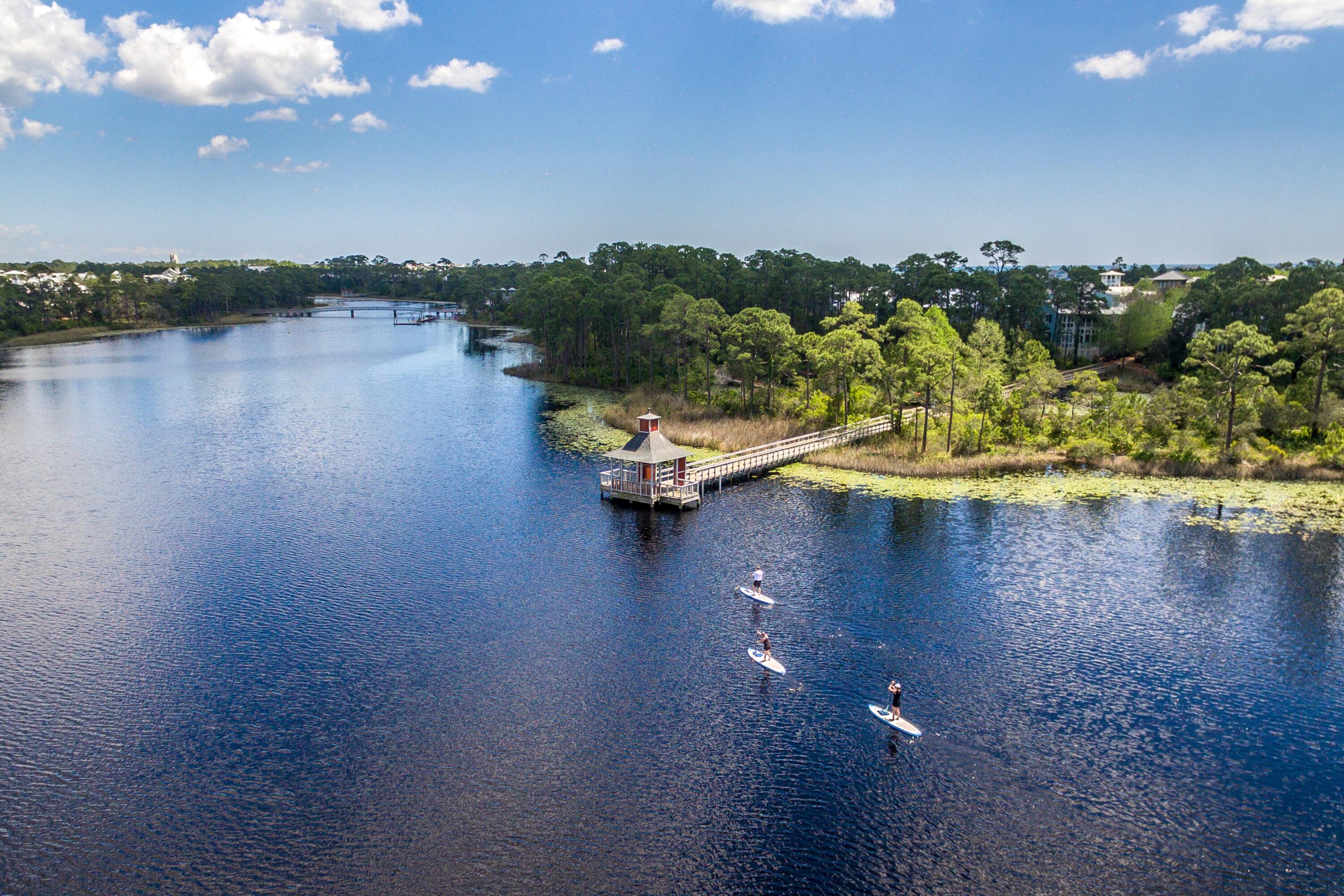 114 Sunset Ridge Lane Santa Rosa Beach, FL 32459 - Photo 88 of 90 a view of a lake with outdoor space