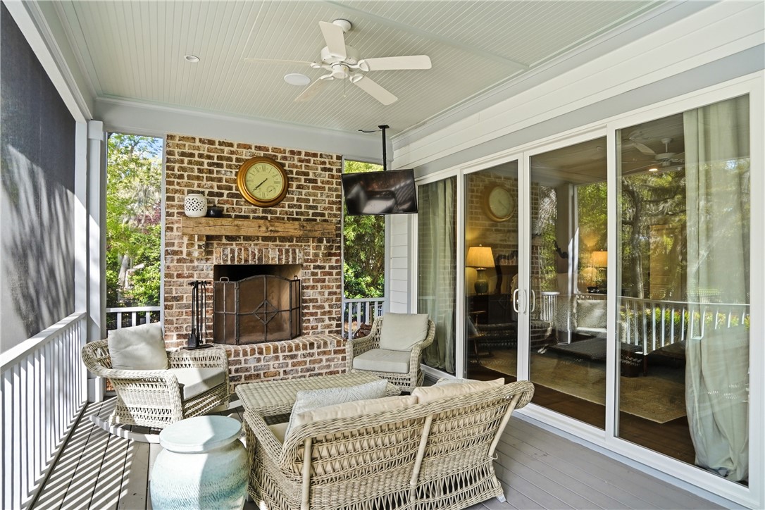 12 Tanglewood Road St. Simons Island, GA 31522 - Photo 4 of 65 Back porch- main house