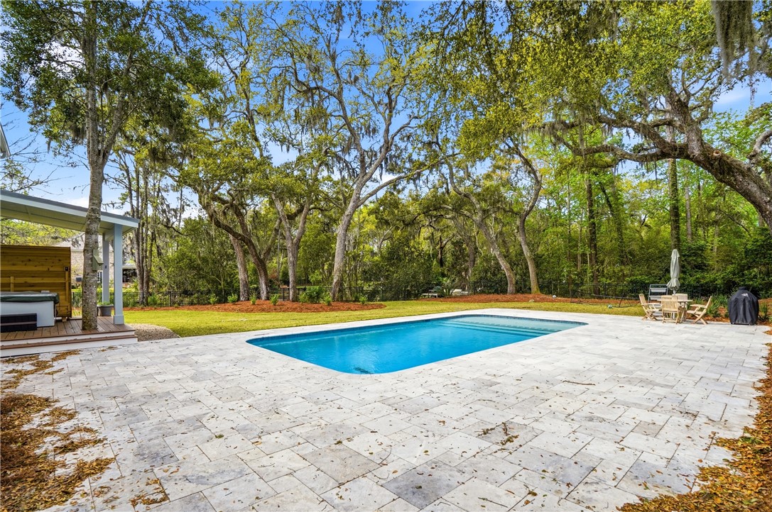 12 Tanglewood Road St. Simons Island, GA 31522 - Photo 5 of 65 Pool overlooking the lake