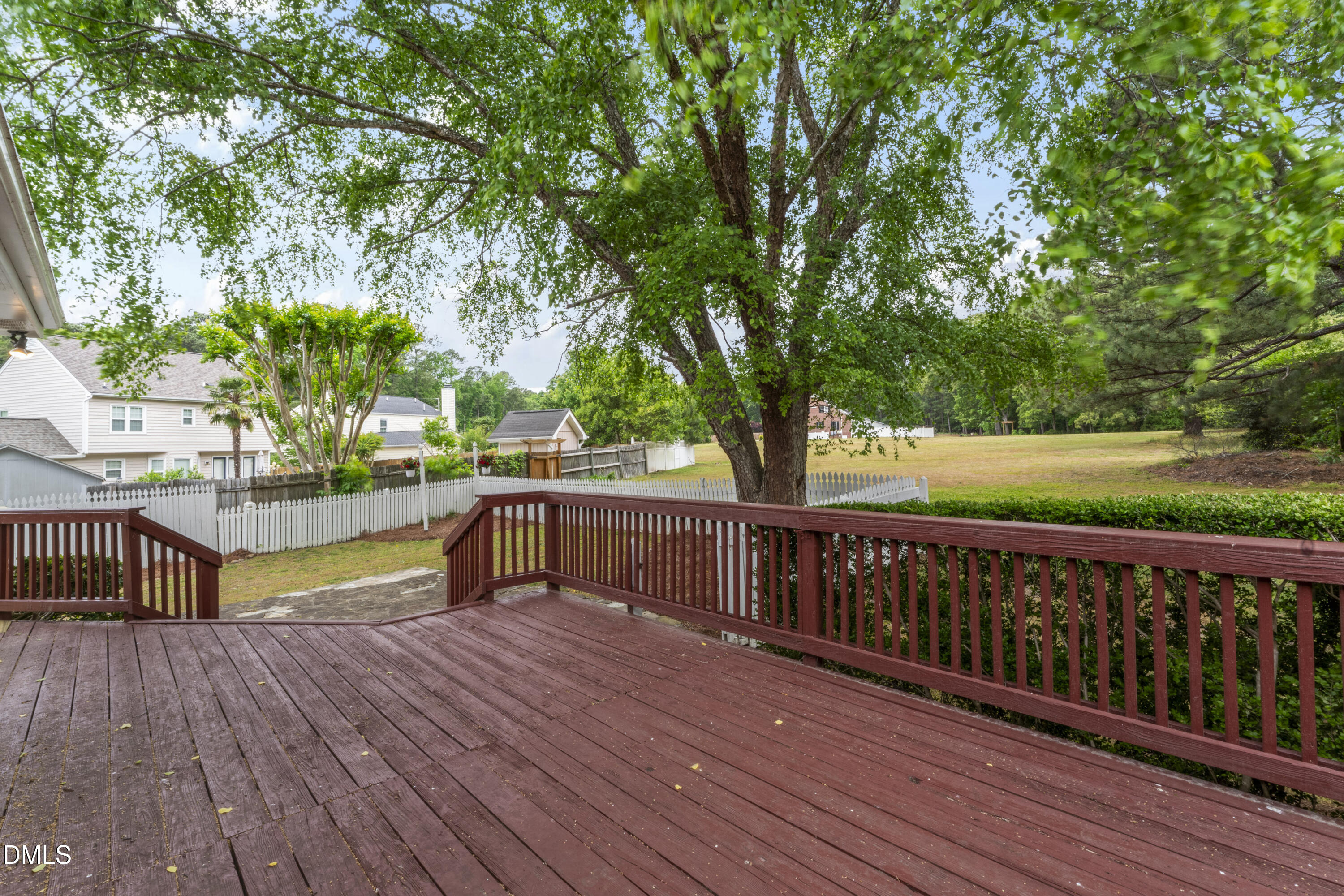 5405 Millrace Trail Raleigh, NC 27606 - Photo 35 of 45 Large Deck
