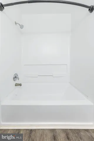 a close up of a bathtub
