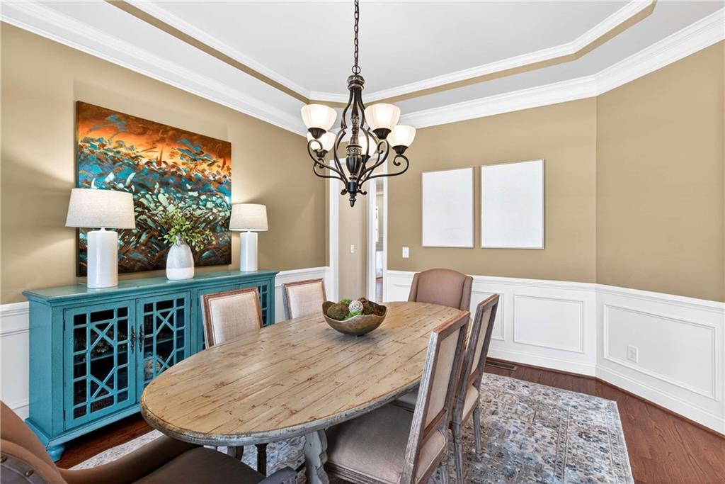340 Scott Farm Drive Powder Springs, GA 30127 - Photo 6 of 59 a view of a dining room with furniture window and outside view