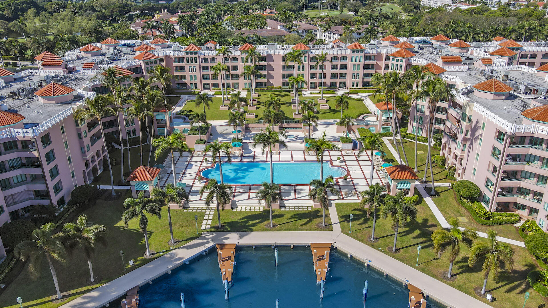 100 Southeast 5th Avenue, Unit 302 Boca Raton, FL 33432 - Photo 24 of 50 a view of swimming pool with outdoor seating