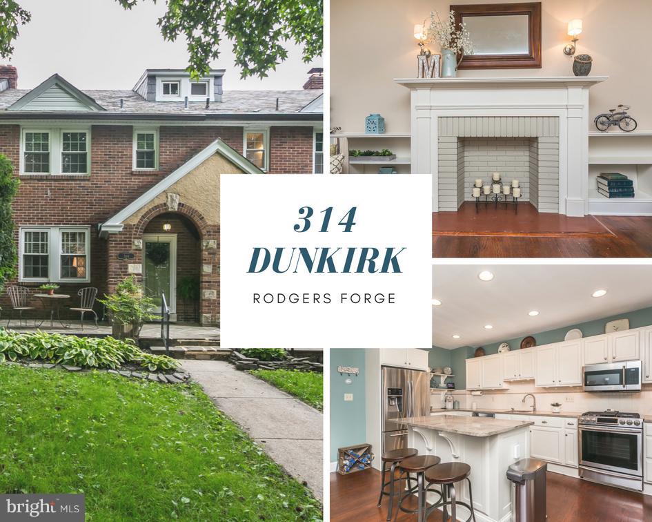 314 Dunkirk Road Baltimore, MD 21212 - Photo 1 of 28 a view of a house with a yard