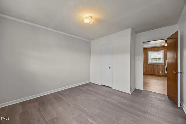 wooden floor in an empty room