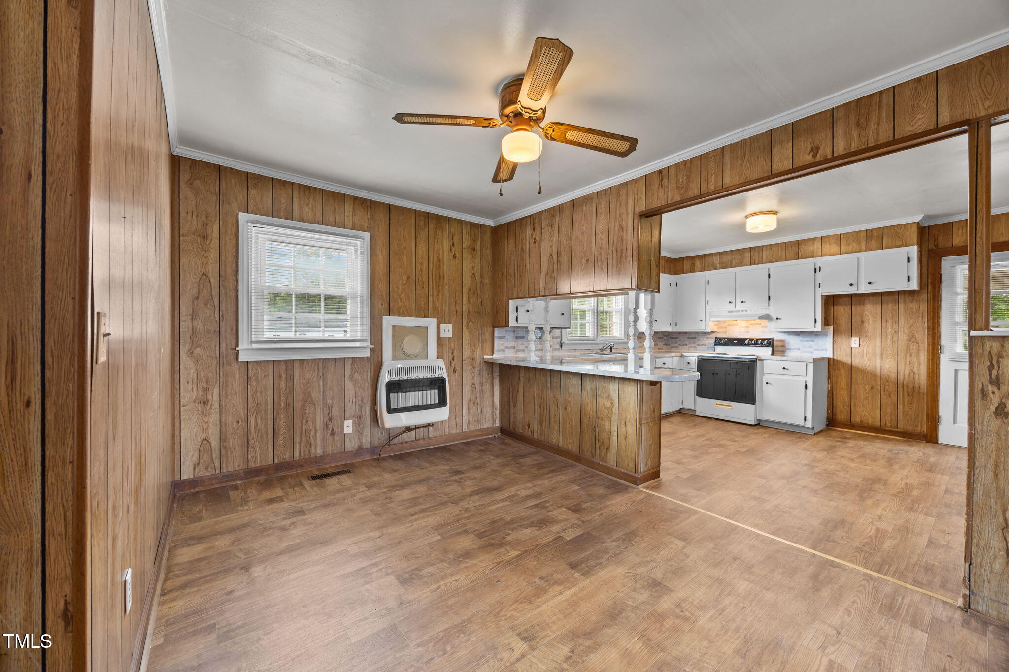 6590 Hassell Road Robersonville, NC 27871 - Photo 8 of 42 a view of a kitchen with a sink and a window