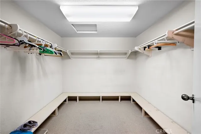 a view of walk in closet