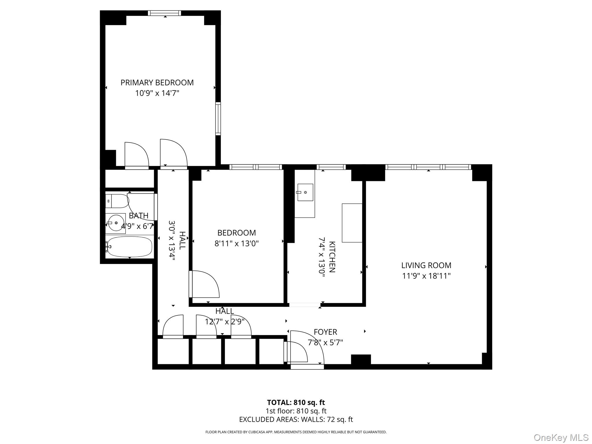 25 Knolls Crescent, Unit 8L Bronx, NY 10463 - Photo 21 of 21 View of property floor plan