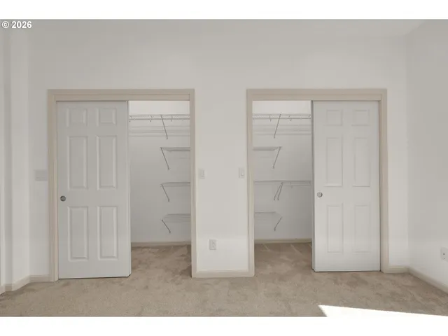 view of a room with closet