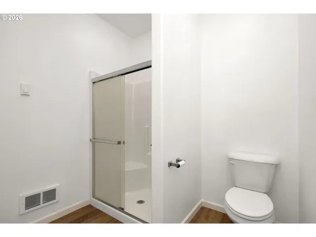 a bathroom with a toilet