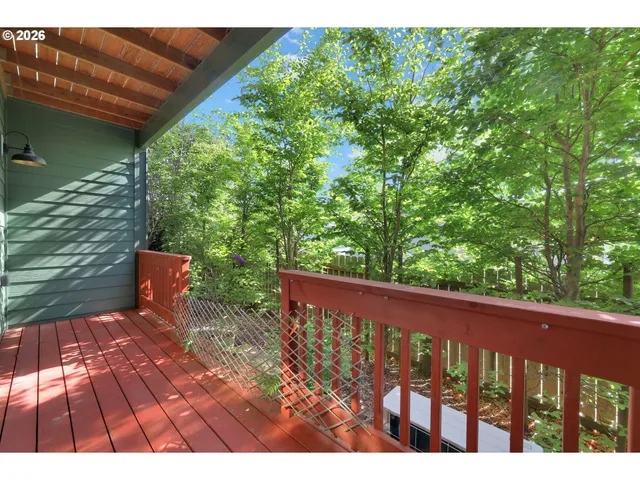 a view of a porch with a yard