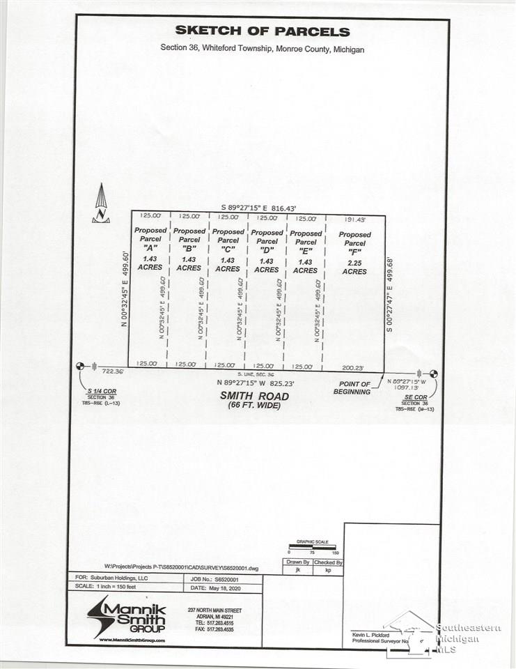 Lot F Smith Road Ottawa Lake, MI 49267 - Photo 1 of 2 Gallery Image 1