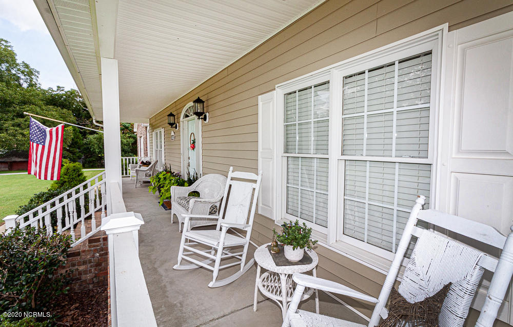 2189 James Road Nashville, NC 27856 - Photo 17 of 22 Hug covered front porch for rocking and sipping morning coffee!