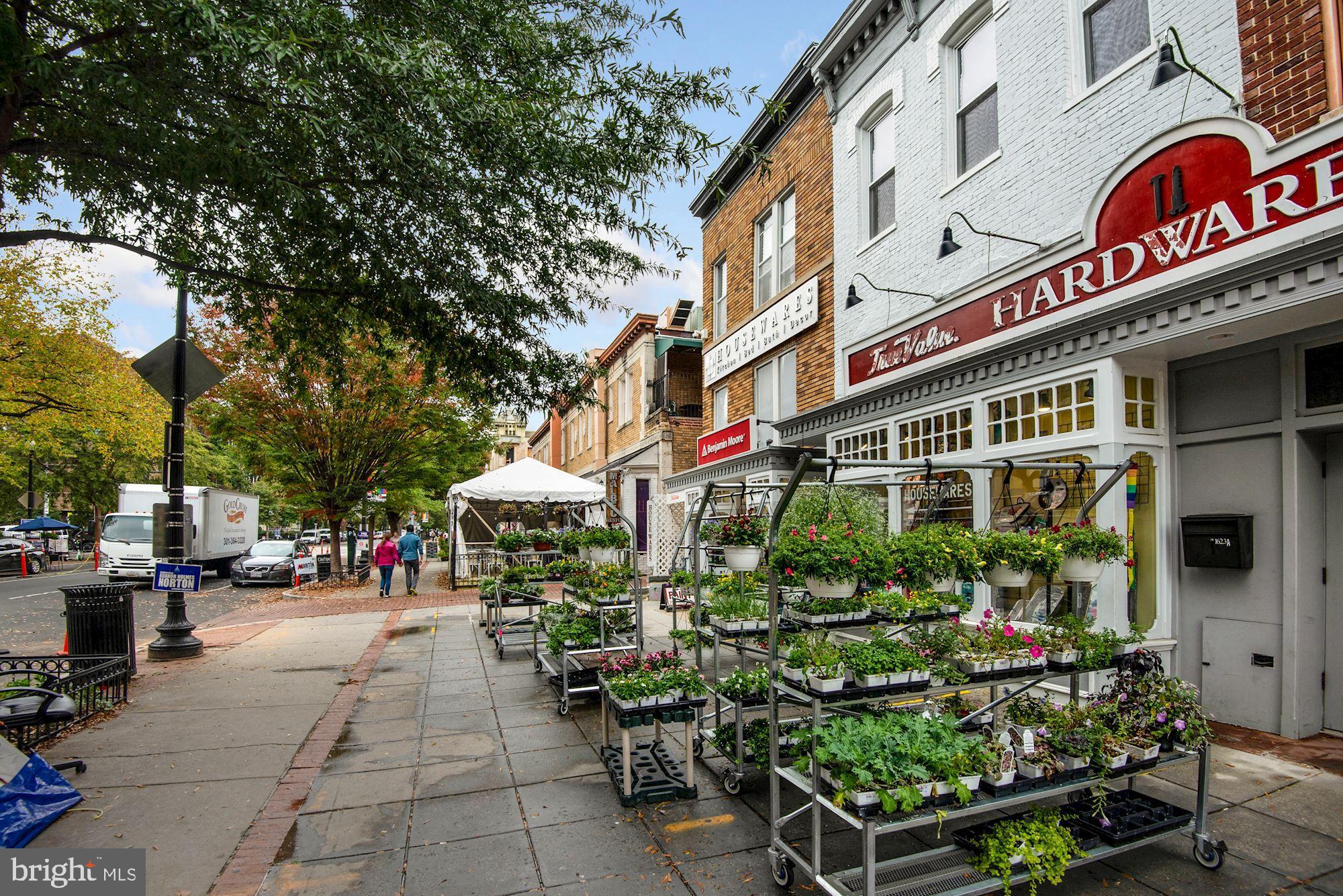 1718 Corcoran Street Northwest, Unit 5 Washington, DC 20009 - Photo 22 of 23 a view of street with sitting area
