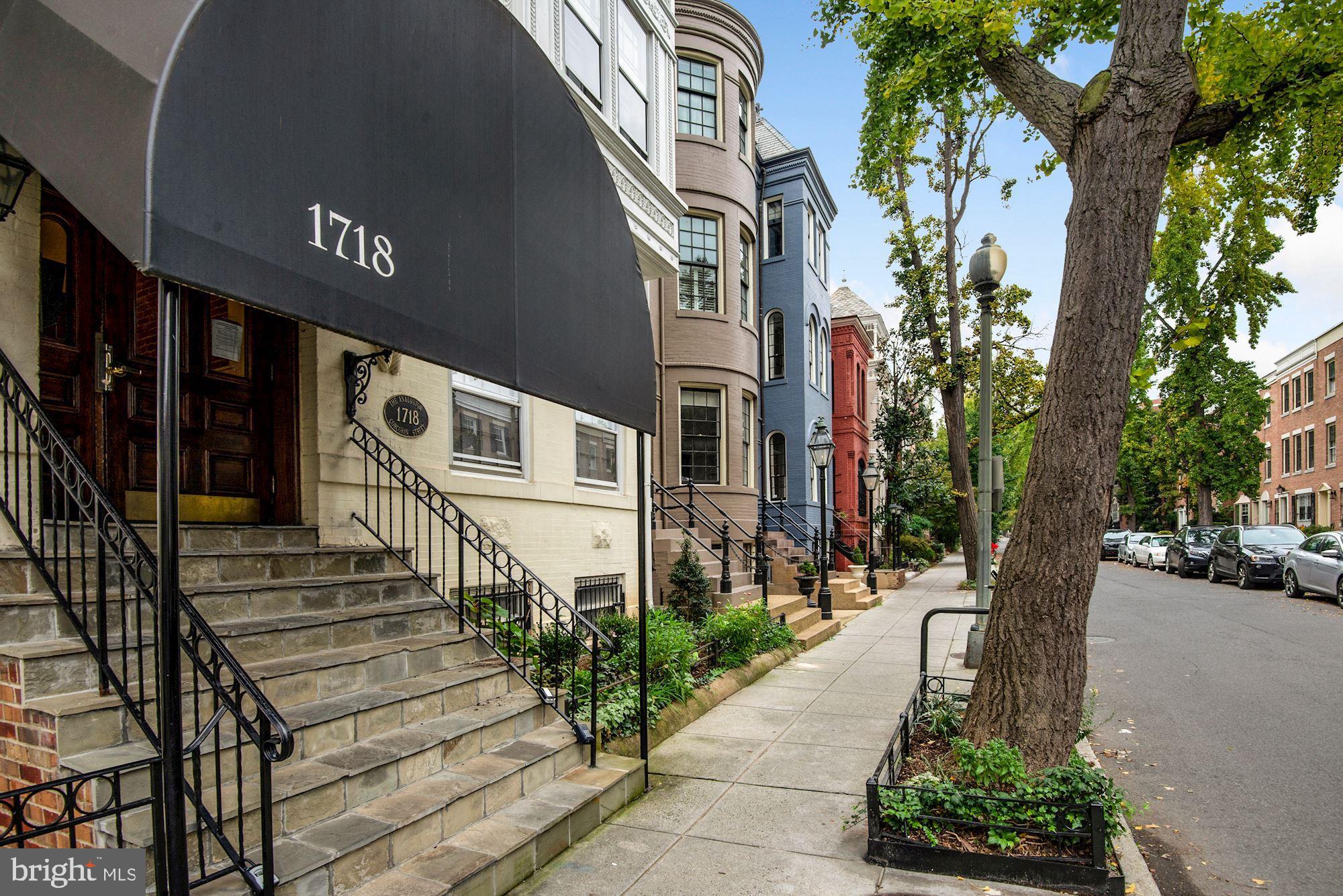 1718 Corcoran Street Northwest, Unit 5 Washington, DC 20009 - Photo 4 of 23 a view of a pathway of a building