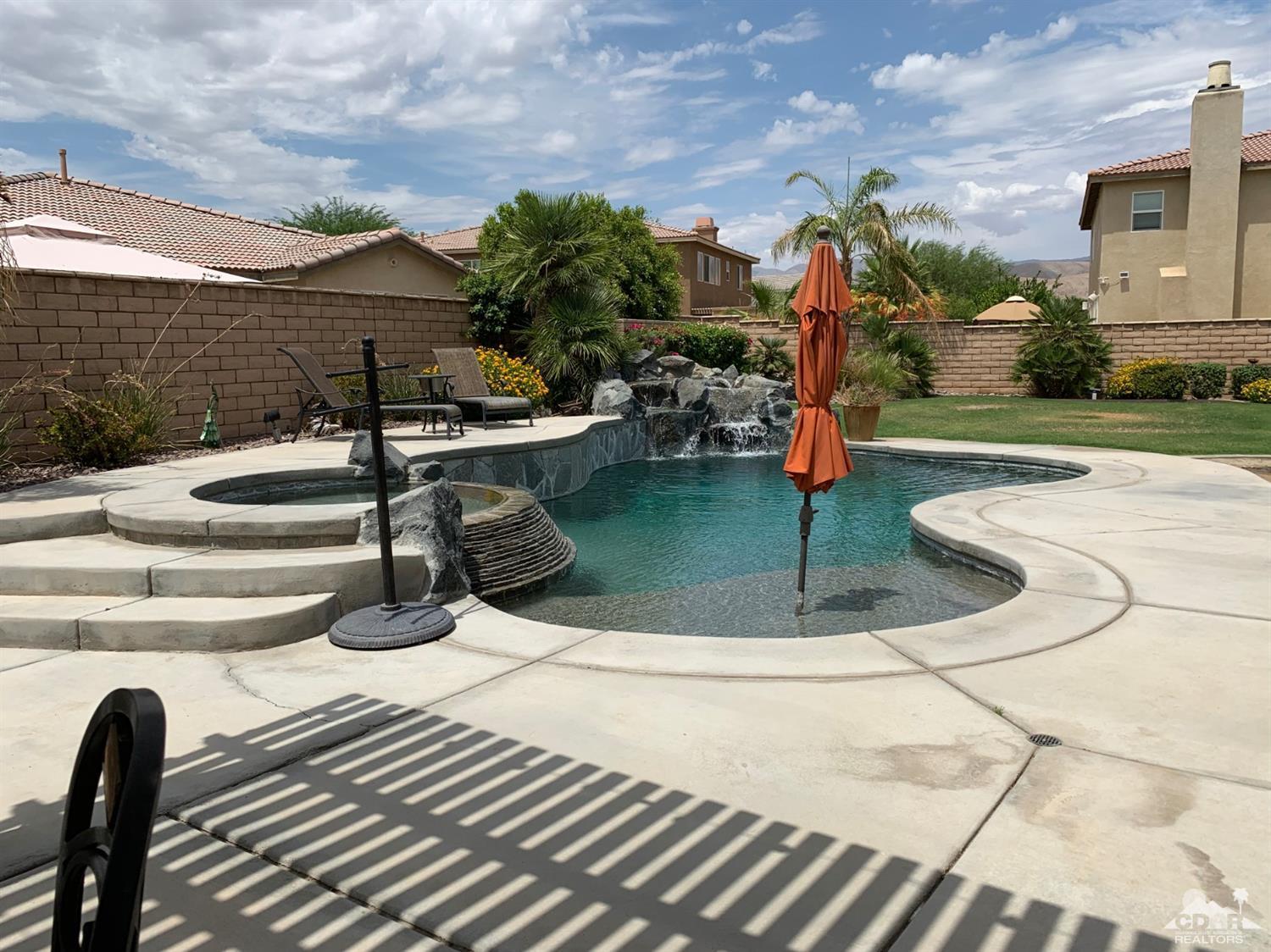 37503 Haweswater Road Indio, CA 92203 - Photo 1 of 19 a view of a backyard of the house