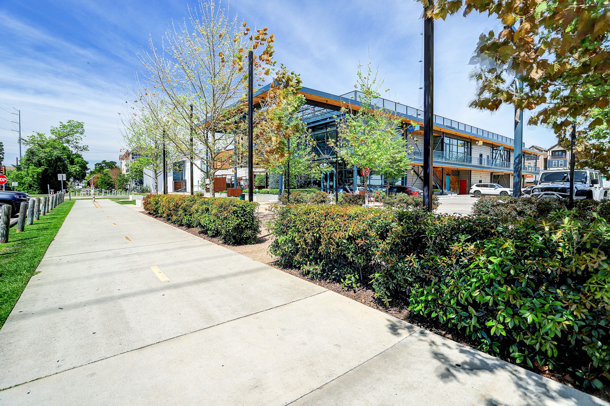 622 Rutland Street, Unit D Houston, TX 77007 - Photo 25 of 27 Just down the bike path to Heights Mercantile.