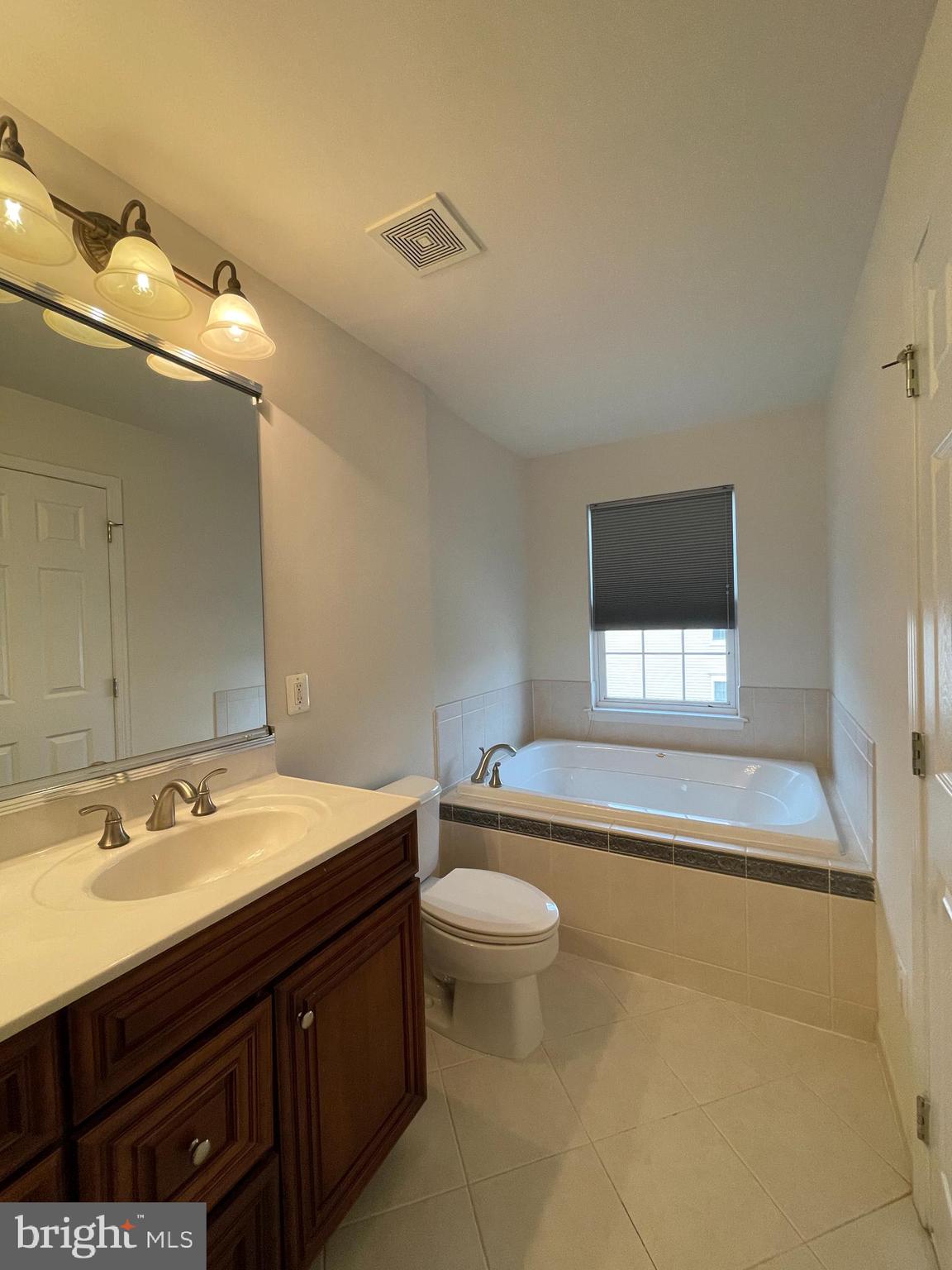 25111 Monteith Terrace Chantilly, VA 20152 - Photo 12 of 34 a bathroom with a sink a toilet and a bathtub