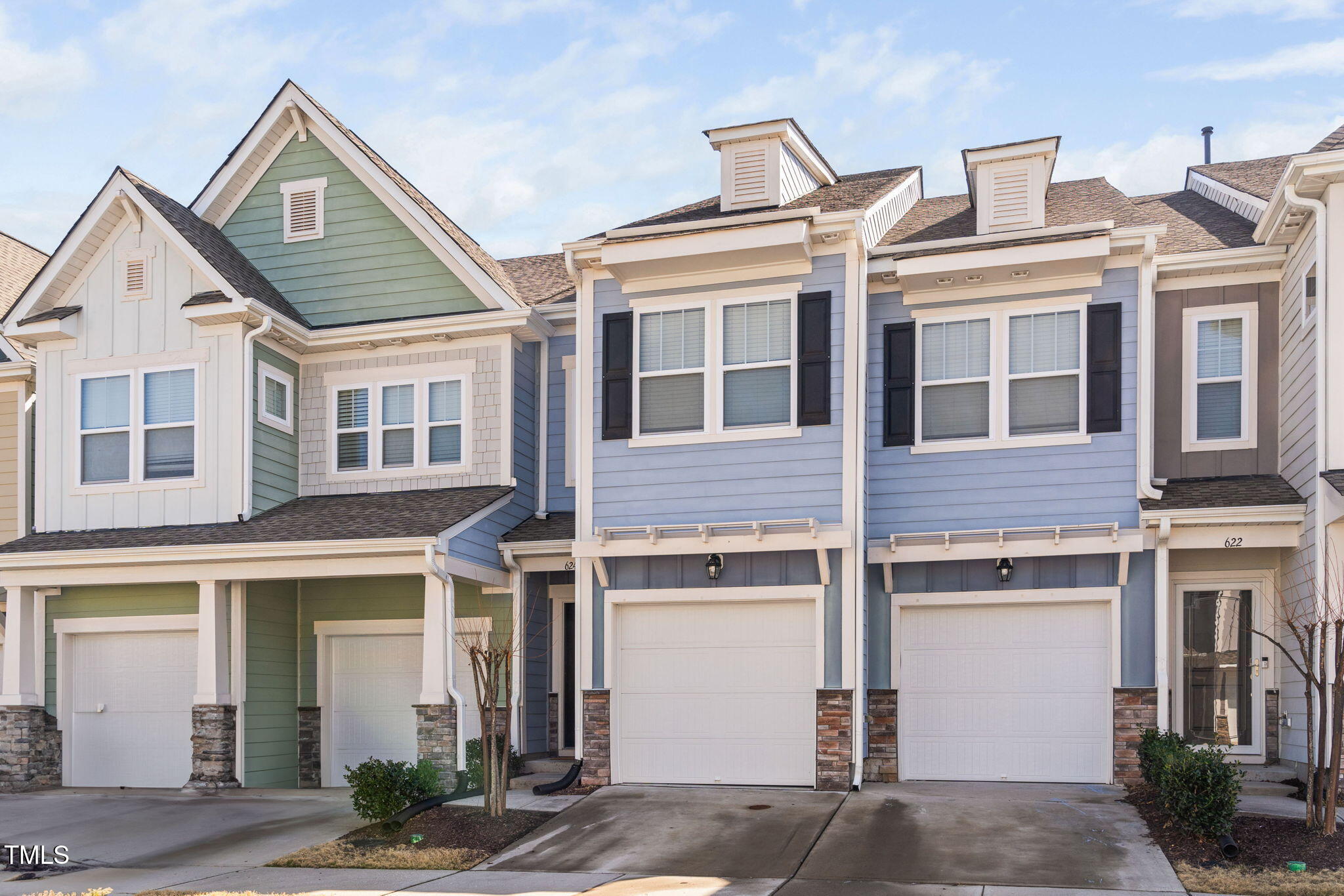 624 Metro Station Apex, NC 27502 - Photo 30 of 36 a front view of residential houses