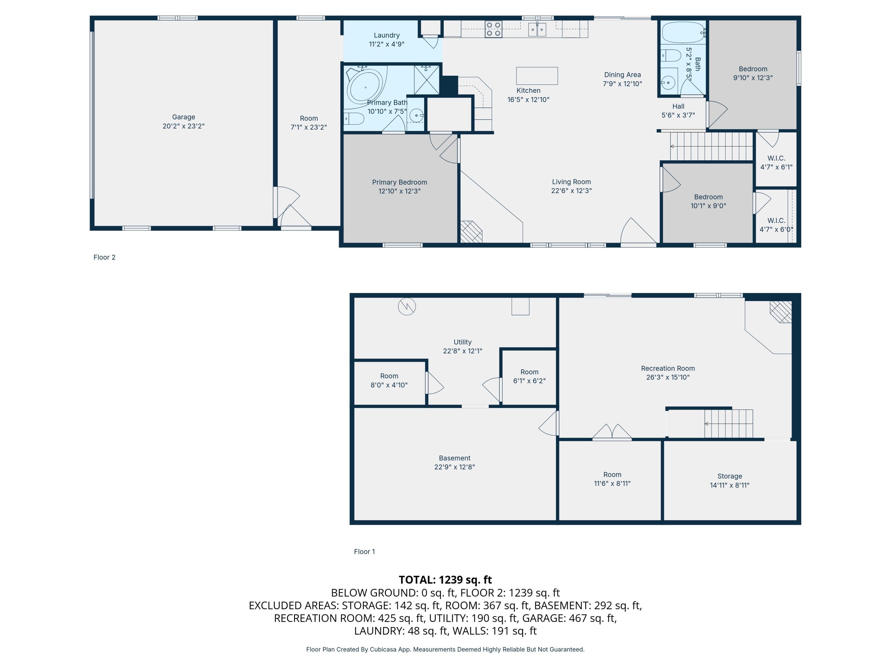 7663 Pleasantview Road Levering, MI 49755 - Photo 47 of 49 2-2D Floor Plan for 7663 Pleasantview Ro