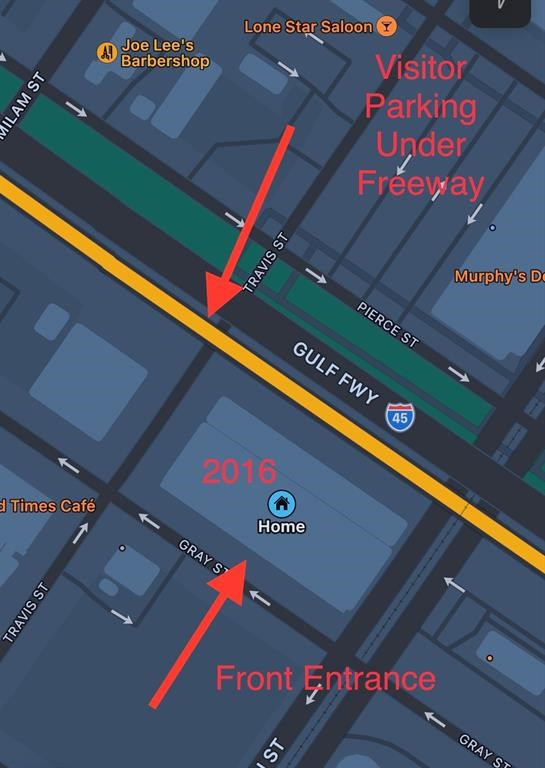 2016 Main Street, Unit 2305 Houston, TX 77002 - Photo 26 of 26 a close up of a street sign