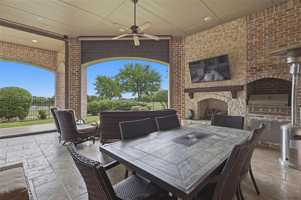 1861 Sunset Court Allen, TX 75013 - Photo 35 of 40 Overlooks golf course, with automatic shades