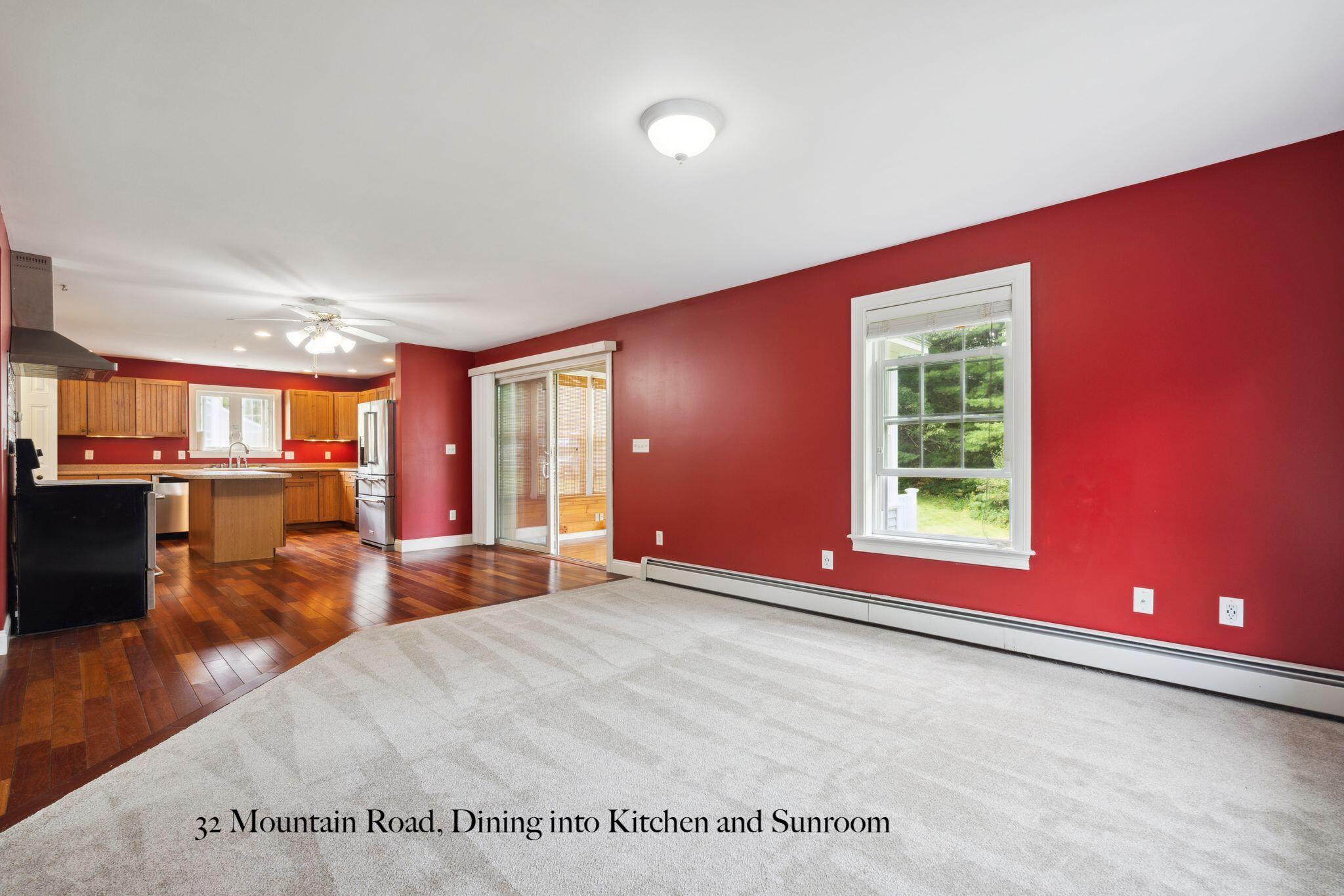 32 Mountain Road Biddeford, ME 04005 - Photo 19 of 47 16 dining into kitchen and sunroom