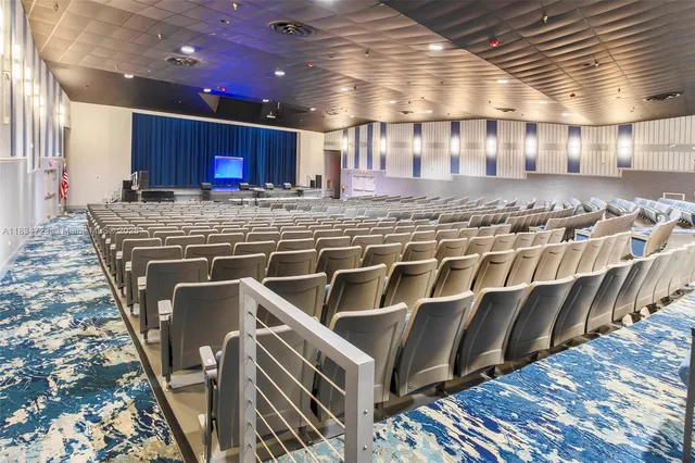a kitchen with lots of counter top space