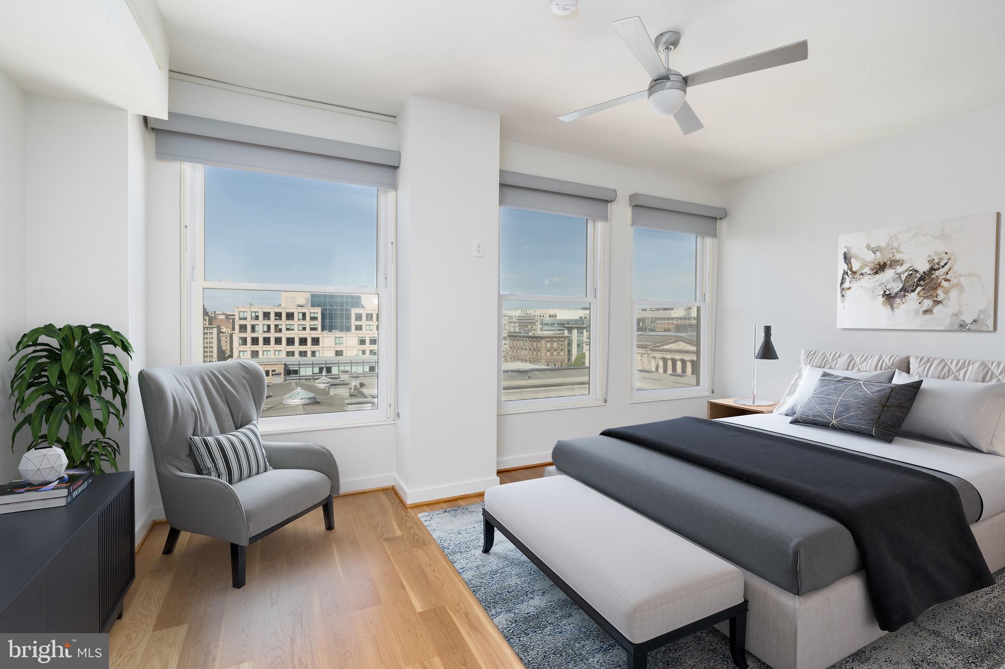 675 E Street Northwest, Unit 900 Washington, DC 20004 - Photo 25 of 46 Master bedroom
