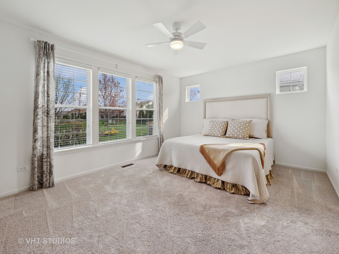 2940 Chevy Chase Lane Naperville, IL 60564 - Photo 12 of 38 a spacious bedroom with a bed and a large window