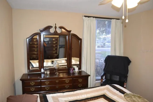 a view of front door with chair