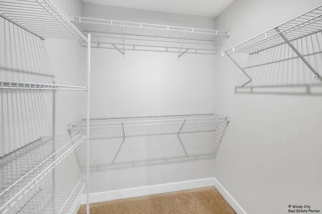 a view of walk in closet