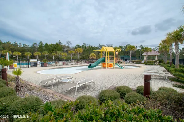 a view of outdoor space with seating