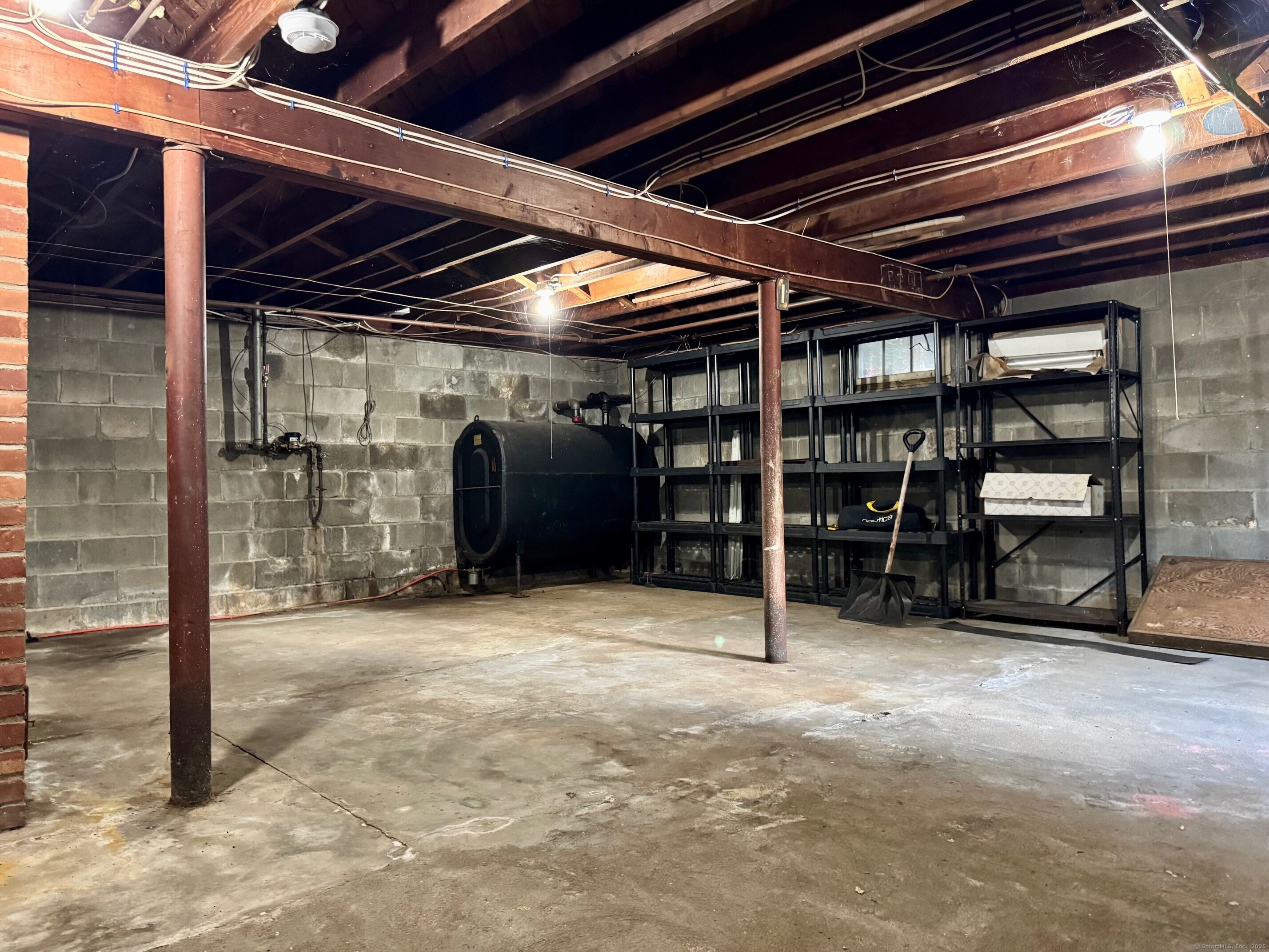 79 Middlesex Avenue Chester, CT 06412 - Photo 28 of 31 a view of empty room with wooden ceiling