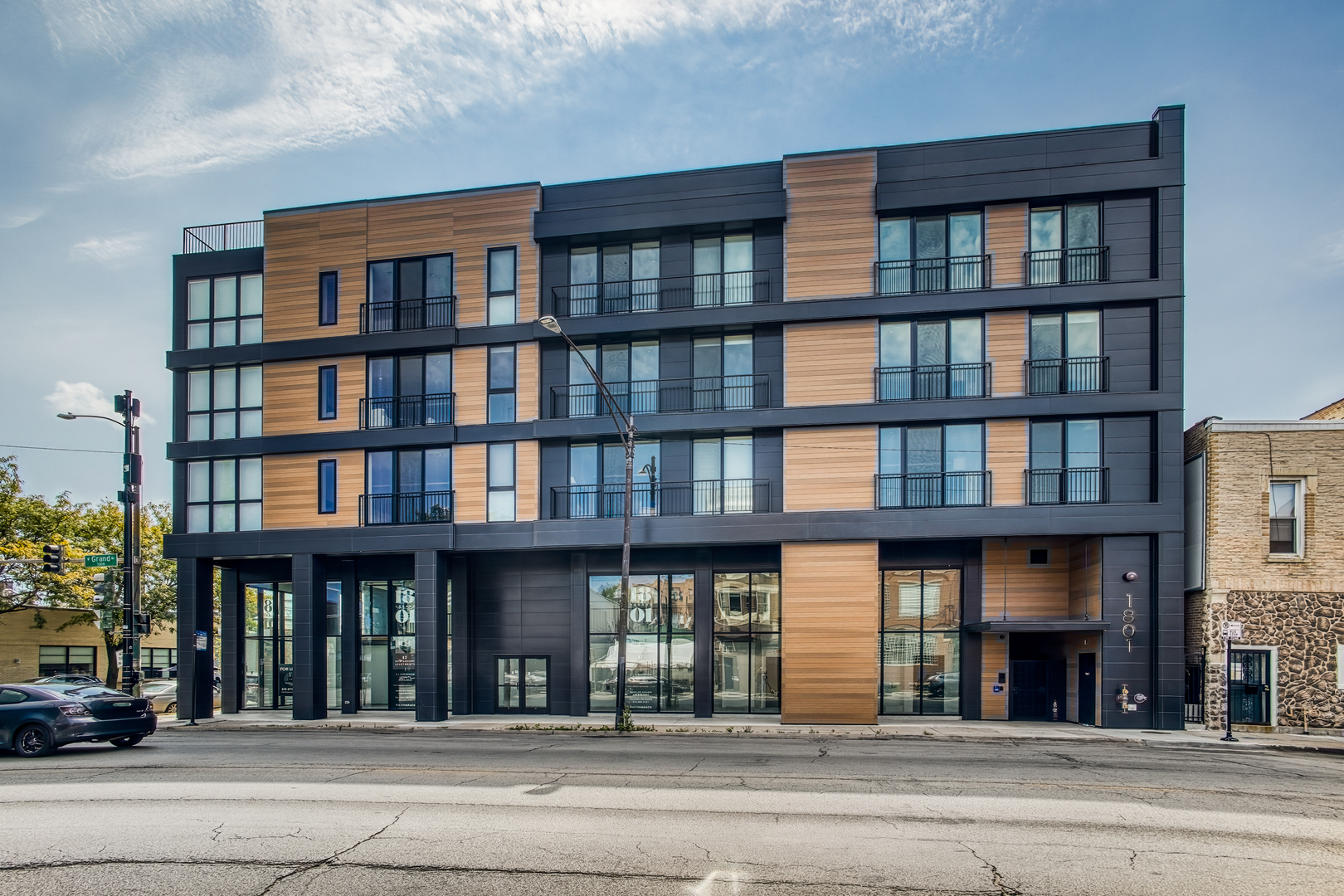 1801 West Grand Avenue, Unit 202 Chicago, IL 60622 - Photo 1 of 18 a view of a building and a window
