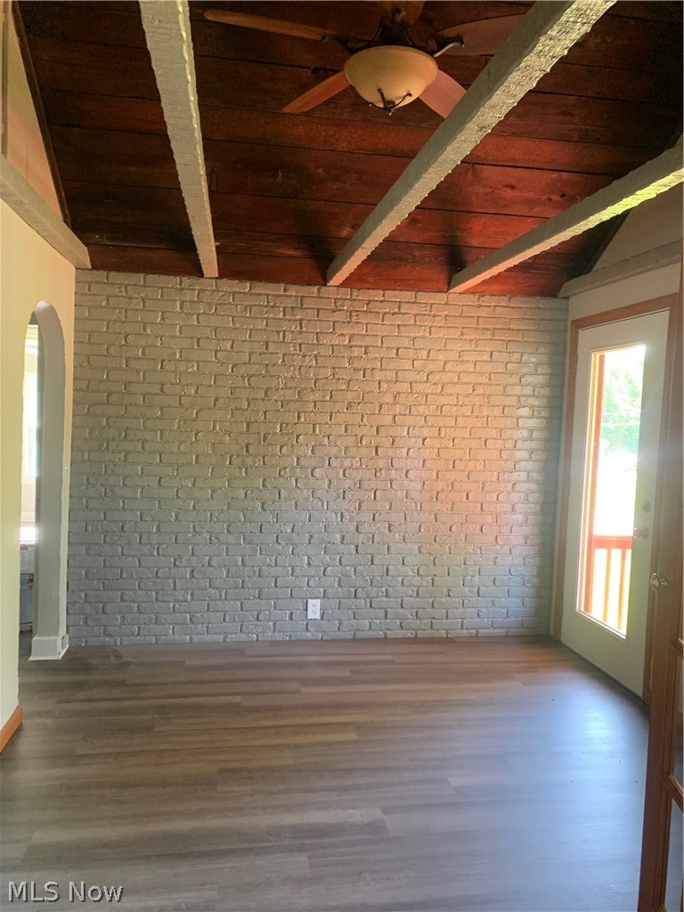 795 Carson Salt Springs Road Mineral Ridge, OH 44440 - Photo 6 of 14 Front entrance area of home, great for a reading nook, or office if you like