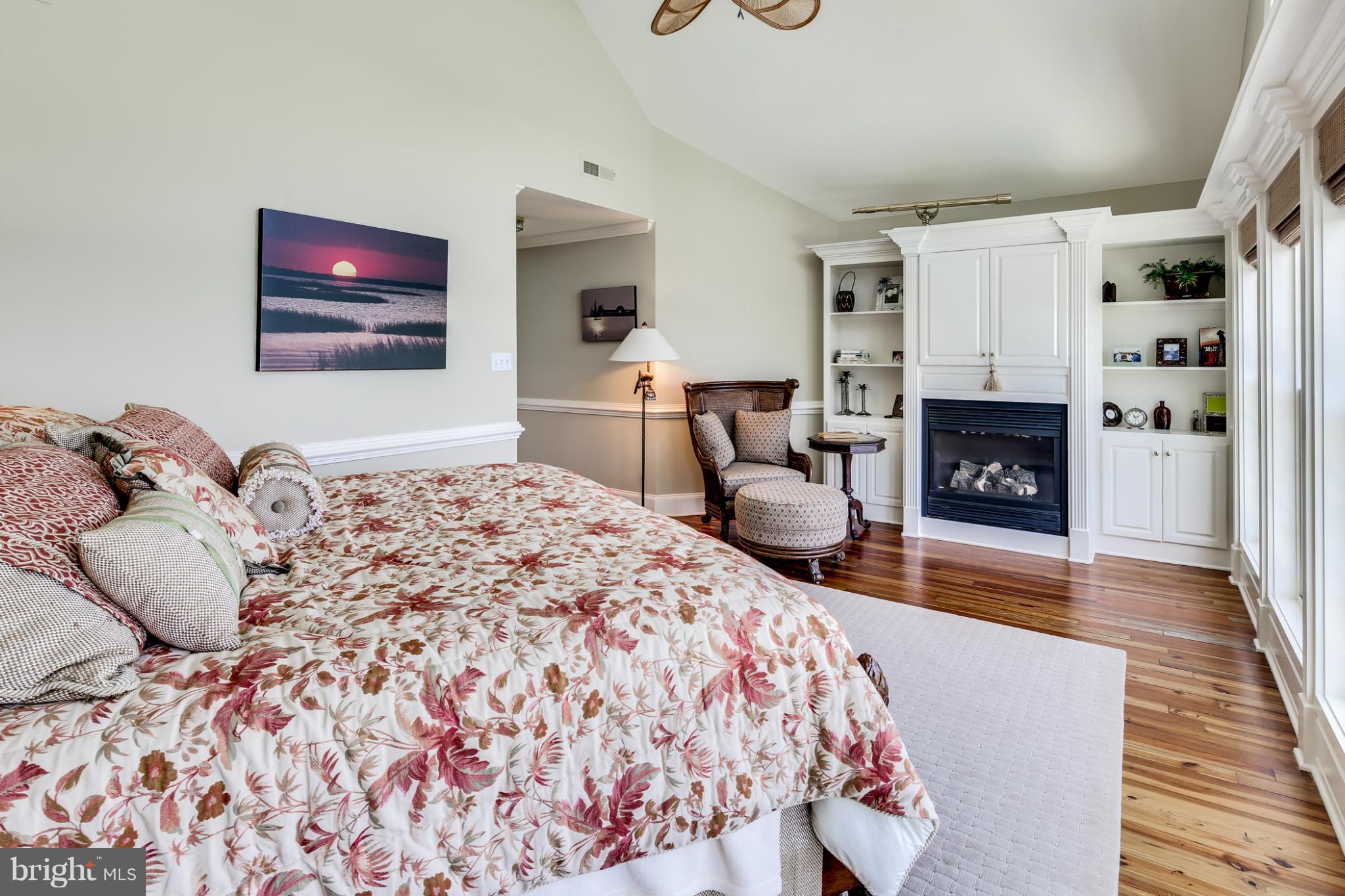 24760 New Post Road St. Michaels, MD 21663 - Photo 19 of 30 Custom built-ins with fireplace