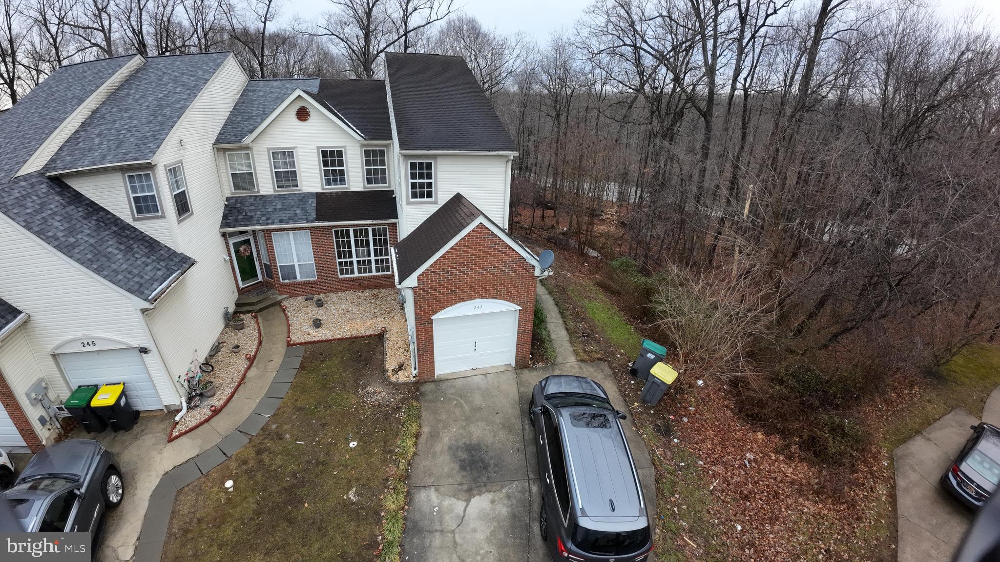 247 Becks Woods Drive Bear, DE 19701 - Photo 47 of 58 an aerial view of a house