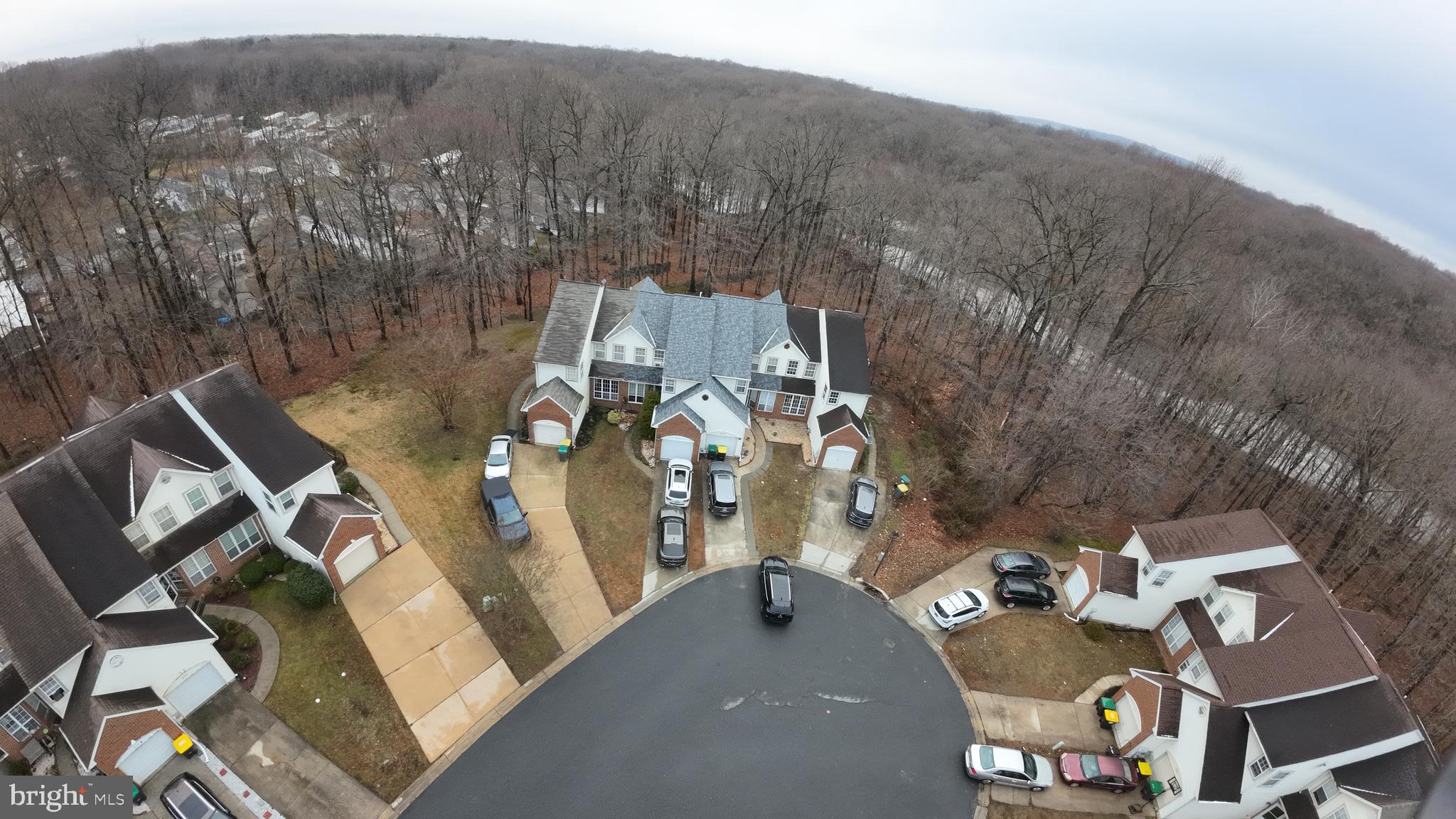 247 Becks Woods Drive Bear, DE 19701 - Photo 57 of 58 an aerial view of a house with a yard pool outdoor seating and mountain view