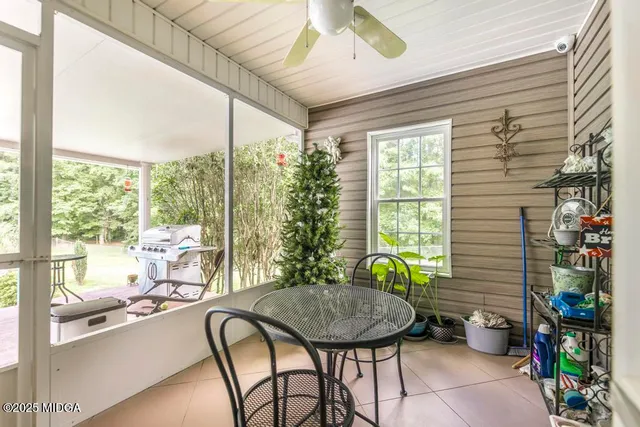 a very nice looking room with a large window